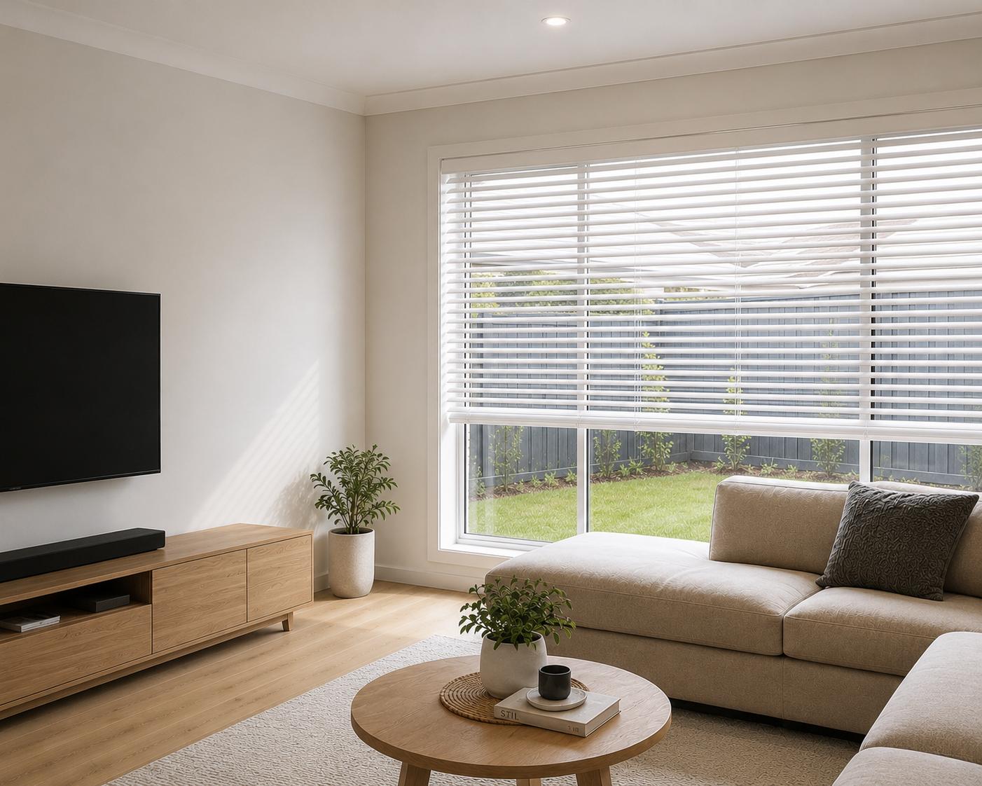 Venetian blinds with adjustable slats
